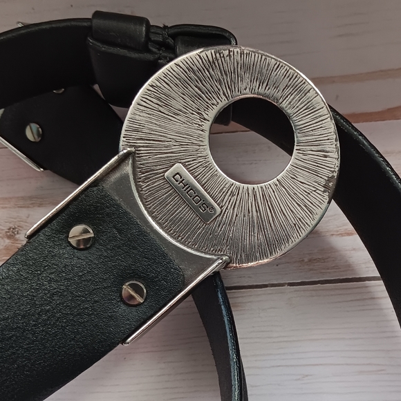 Chico's Women's Adjustable Belt length 46" End to End **4th Pic Shows Curve - Picture 3 of 8